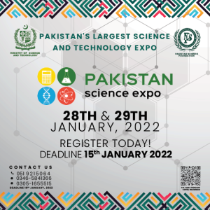 Pakistan Science Expo (Event Postponed)