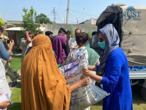 NUST Flood Relief Campaign in full swing