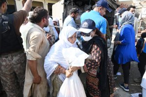 NUST Flood Relief Work in Vill Misala Abad, Nowshera
