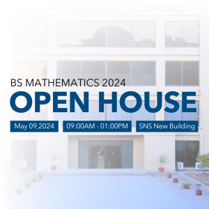 BS Mathematics Open House
