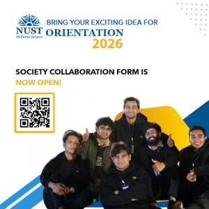 NUST Orientation 2026 Society Collaboration Form is now open